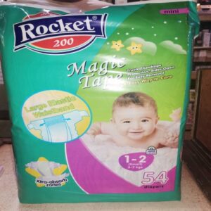 Rocket Diapers (small size) 54 pieces