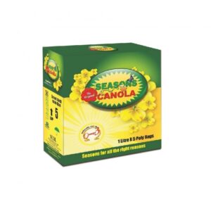 Seasons Canola Oil 1LTR X 5 Pouches